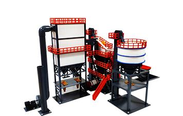 大型固定式破碎治沙生产线